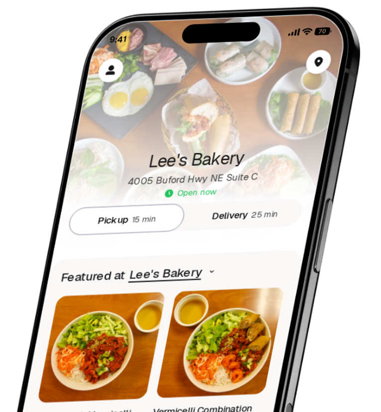 Lee's Bakery app preview