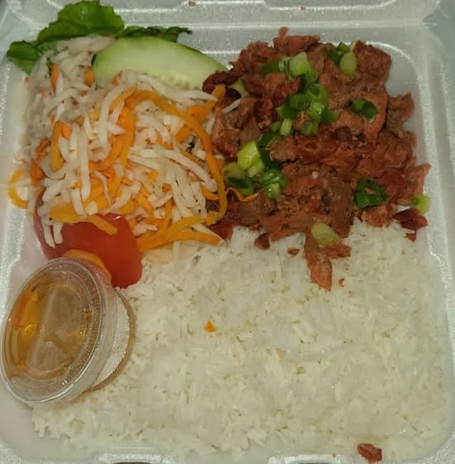 30b. Rice with Grilled Pork | Cơm Thịt Nướng.